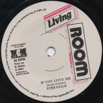 Struggle : If You Love Me | Single / 7inch / 45T  |  UK