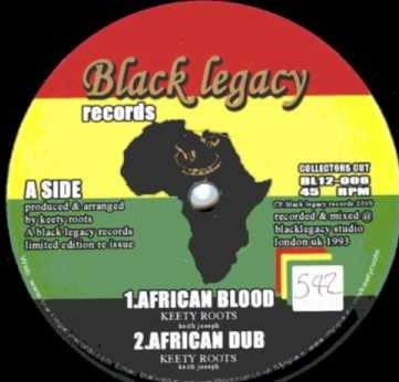 Keety Roots : African Blood Keety Roots : African Blood | Maxis / 12inch / 10inch | UK