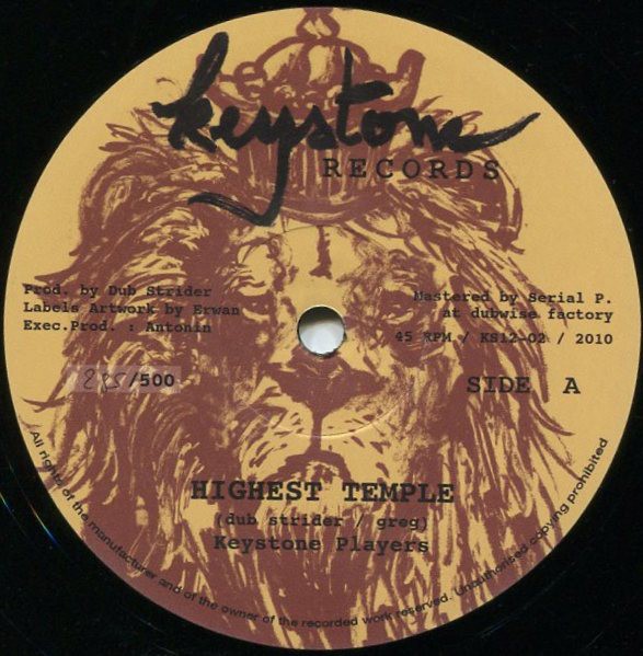 Keystone Players : Highest Temple | Maxis / 12inch / 10inch  |  UK