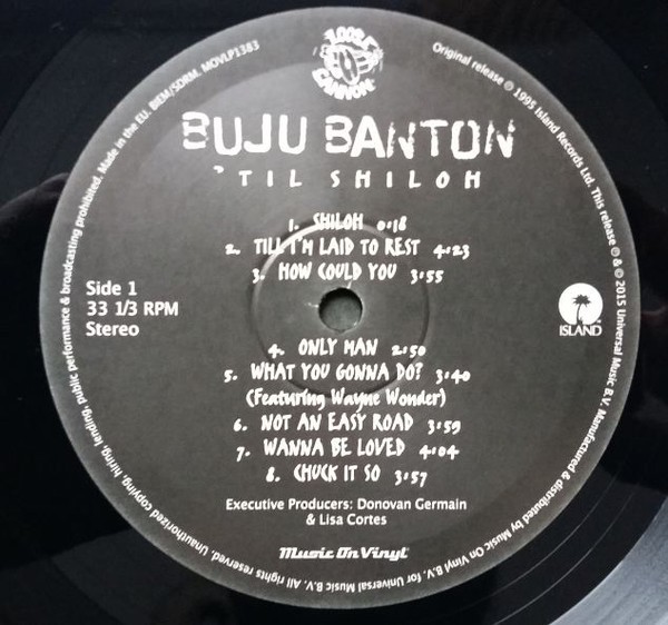 Buju Banton : Til Shiloh | LP / 33T  |  Dancehall / Nu-roots