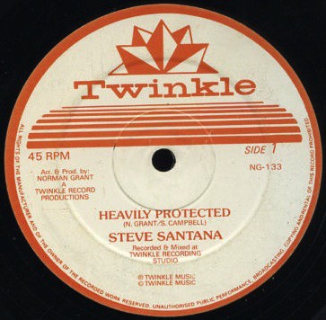 Steve Santana : Heavily Protected | Maxis / 12inch / 10inch  |  Dancehall / Nu-roots