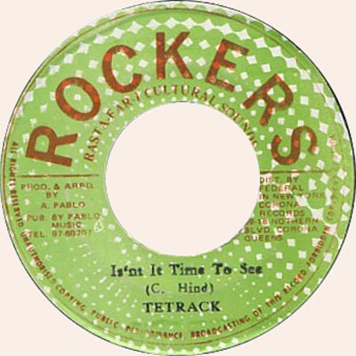 Tetrack : Isn't It Time To See | Single / 7inch / 45T  |  Oldies / Classics