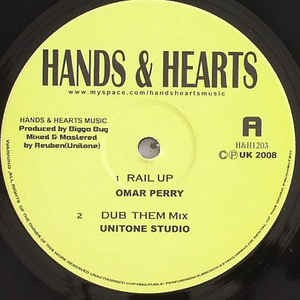 Omar Perry : Rail Up | Maxis / 12inch / 10inch  |  UK