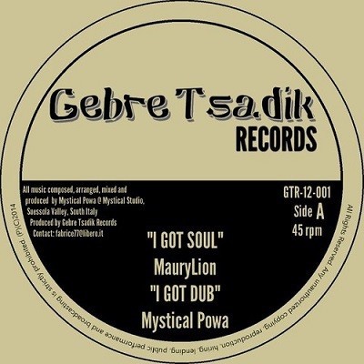 Maury Lion : I Got Soul | Maxis / 12inch / 10inch  |  UK