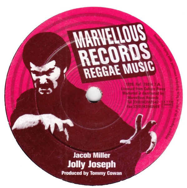 Jacob Miler : Jolly Joseph | Single / 7inch / 45T  |  Oldies / Classics