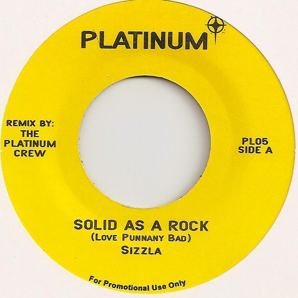 Sizzla : Solid As A Rock | Single / 7inch / 45T  |  Ragga-HipHop