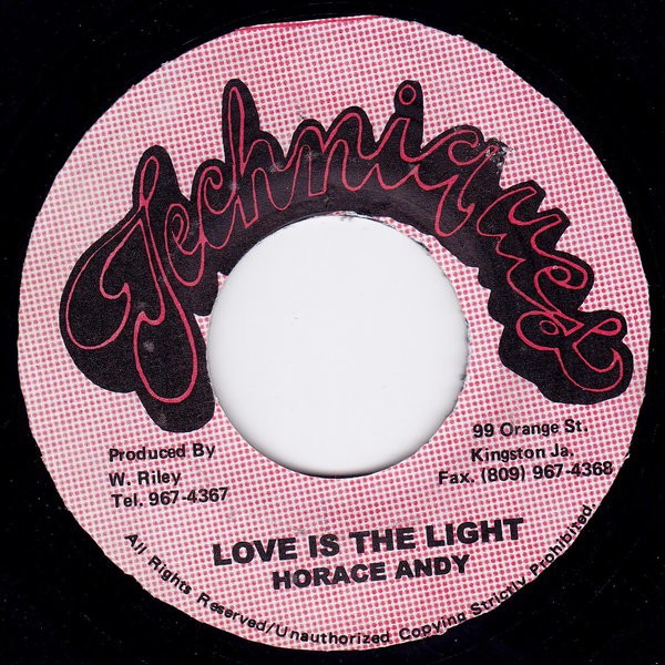 Horace Andy : Love Is The Light | Single / 7inch / 45T  |  Oldies / Classics