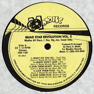 Various : Quad Star Revolution Volume 2 | LP / 33T  |  Oldies / Classics