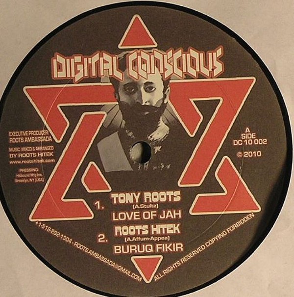 Tony Roots : Love Of Jah | Maxis / 12inch / 10inch  |  UK