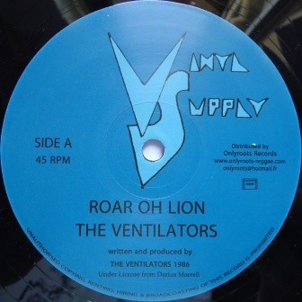 The Ventilators : Roar Oh Lion | Maxis / 12inch / 10inch  |  Oldies / Classics