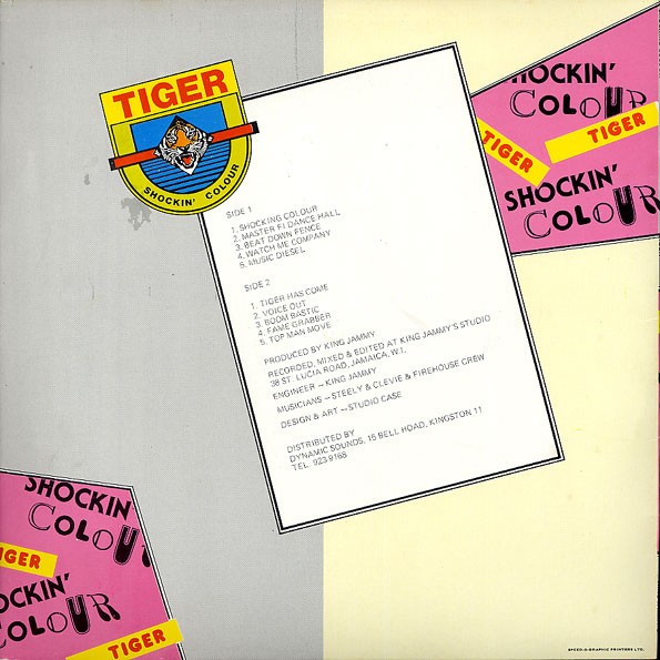 Tiger : Shockin' Colour Tiger : Shockin' Colour | LP / 33T | Oldies / Classics