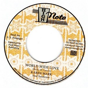 Karen Mark : World Wide Love | Single / 7inch / 45T  |  Oldies / Classics