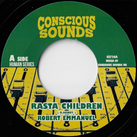Robert Emmanuel : Rasta Children | Single / 7inch / 45T  |  UK