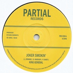 King General : Joker Smokin' | Single / 7inch / 45T  |  UK