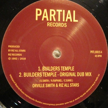 Orville Smith : Builders Temple | Maxis / 12inch / 10inch  |  UK