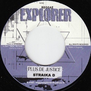 Straika : Plus De Justice | Single / 7inch / 45T  |  FR
