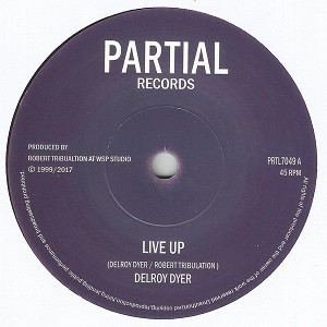 Delroy Dyer : Live Up | Single / 7inch / 45T  |  UK