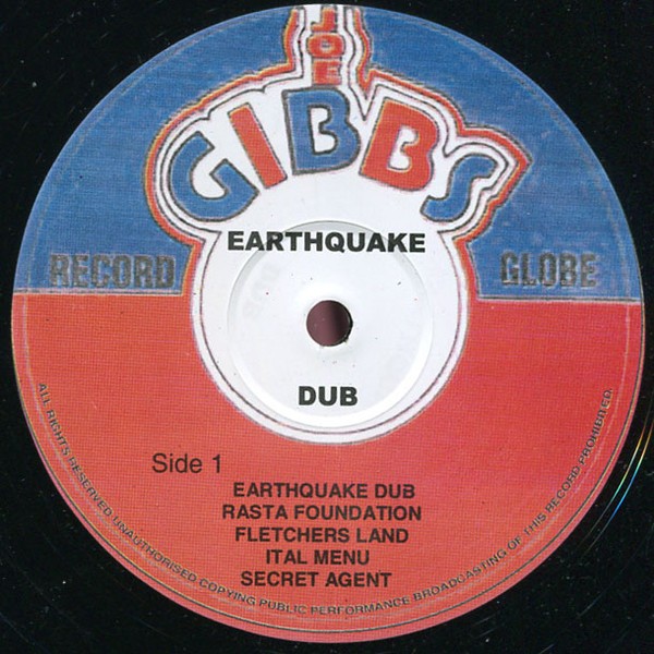 The Revolutionaries : Earthquake Dub | LP / 33T  |  Oldies / Classics