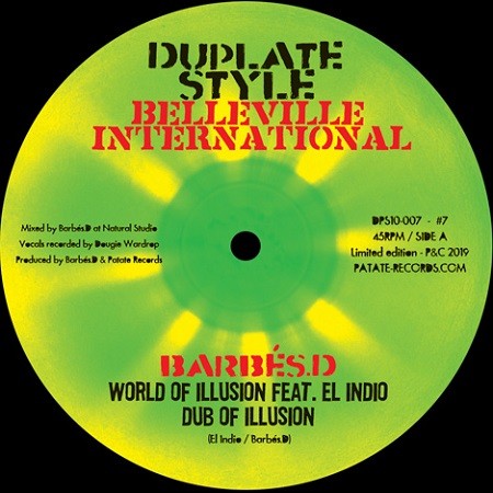 Barbes D Feat El Indio : World Of Illusion | Maxis / 12inch / 10inch  |  UK