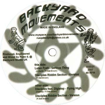 Lutan Fyah : Serious Thing Lutan Fyah : Serious Thing | Maxis / 12inch / 10inch | UK