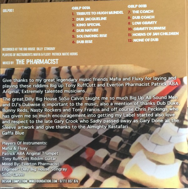 Mafia & Fluxy , Patrixx Aba Ariginal : Gaffa Blue Presents: Sound System Dubwize | LP / 33T  |  UK