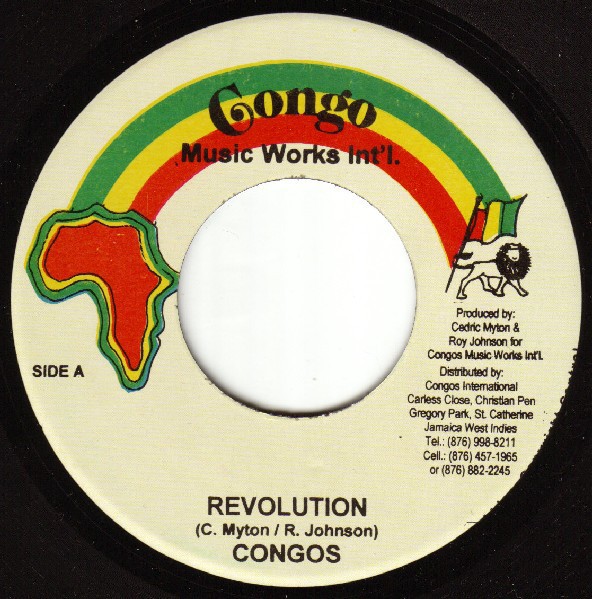 Congos : Revolution | Single / 7inch / 45T  |  Dancehall / Nu-roots