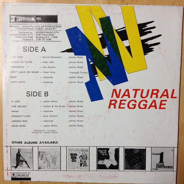 Various : Natural Reggae Various : Natural Reggae | LP / 33T | Oldies / Classics