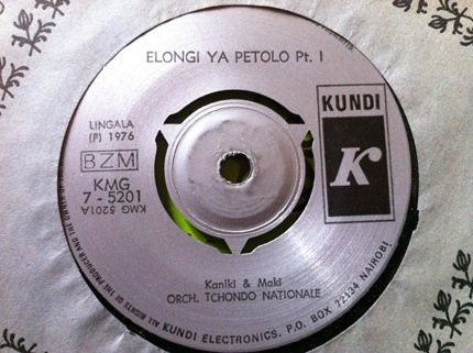 Orch Tchondo Nationale : Elongi Ya Petolo Part 1 & 2 | Single / 7inch / 45T  |  Afro / Funk / Latin