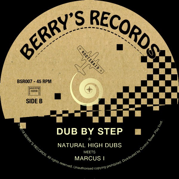 Marcus I, Natural High : Step by Step | Single / 7inch / 45T  |  UK