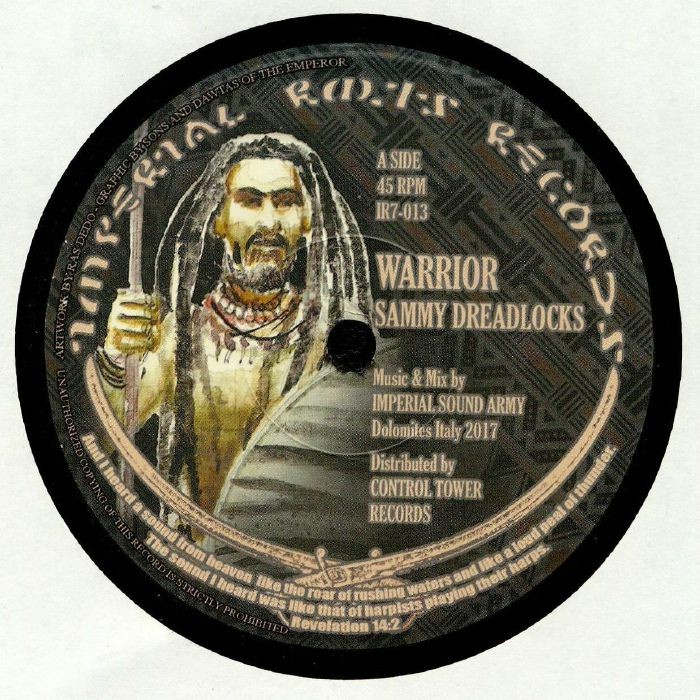 Sammy Dreadlocks : Warrior | Single / 7inch / 45T  |  UK