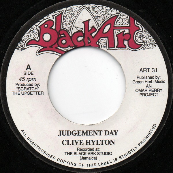 Clive Hylton : Judgement Day | Single / 7inch / 45T  |  Oldies / Classics