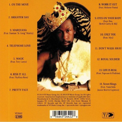Jah Cure : Royal Soldier | LP / 33T  |  Dancehall / Nu-roots