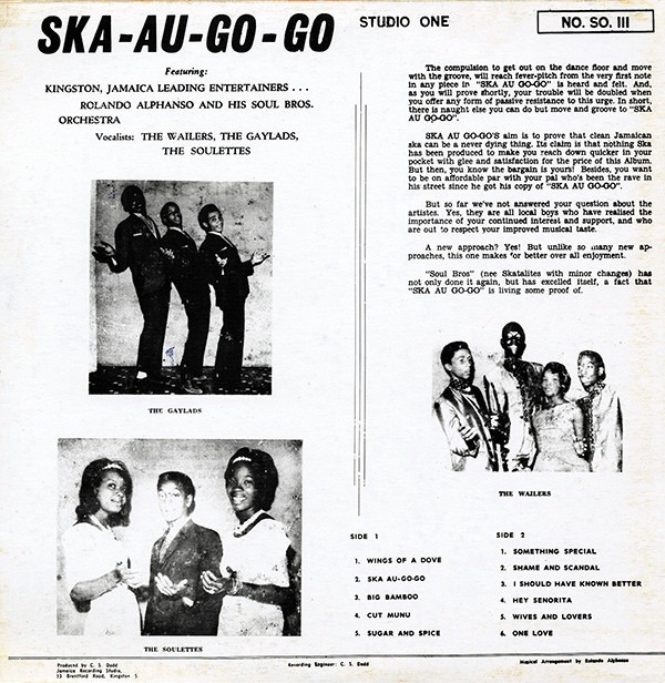 Various : Ska Au-Go-Go Various : Ska Au-Go-Go | LP / 33T  |  Oldies / Classics