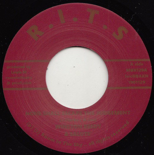Wnston Reedy & Salute : None Shall Escape The Judgement | Single / 7inch / 45T  |  Oldies / Classics
