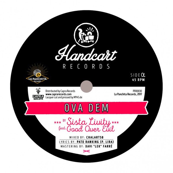 Sista Livity Feat Good Over Evil : Ova Dem | Single / 7inch / 45T  |  UK
