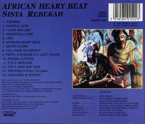 Sista Rebekah : African Heart Beat Sista Rebekah : African Heart Beat | LP / 33T | UK
