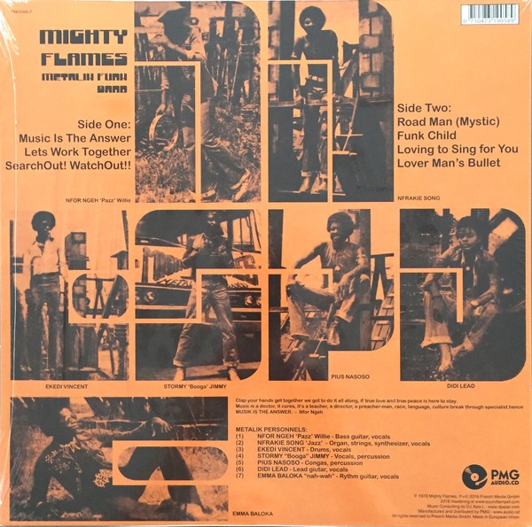 Mighty Flames : Metalik Funk Band Mighty Flames : Metalik Funk Band | LP / 33T | Afro / Funk / Latin