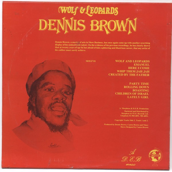 Dennis Brown : Wolf & Leopards Dennis Brown : Wolf & Leopards | LP / 33T | Oldies / Classics