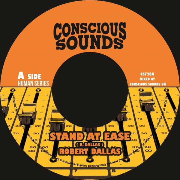 Robert Dallas : Stand At Ease | Single / 7inch / 45T  |  UK