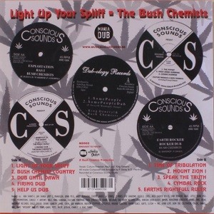 The Bush Chemists : Light Up Your Spliff ( Red ) | LP / 33T  |  UK