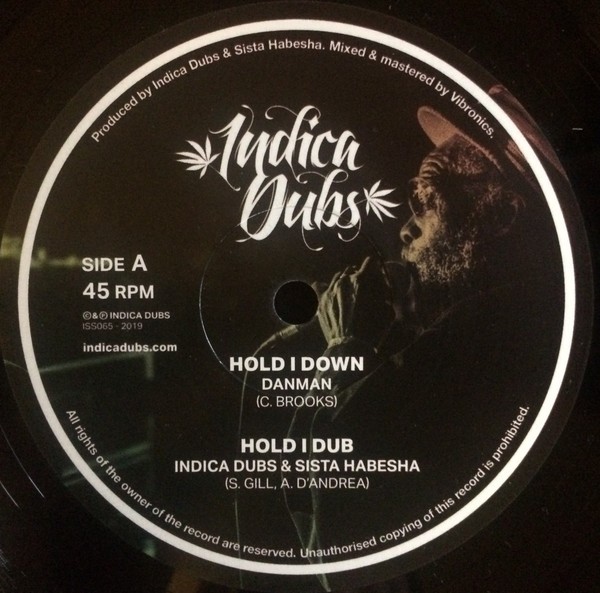 Dan Man : Hold I Down | Maxis / 12inch / 10inch  |  UK