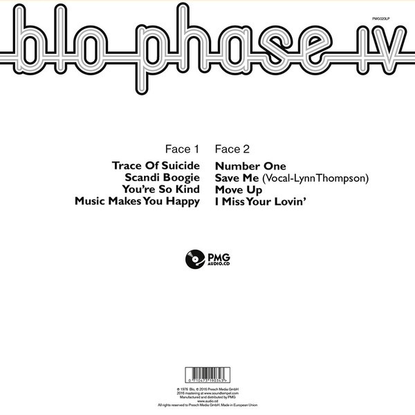 Blo : Phase IV | LP / 33T  |  Afro / Funk / Latin