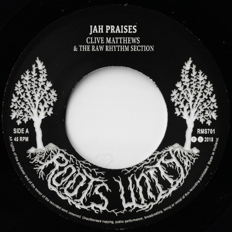 Clive Matthews ‎ : Jah Praises | Single / 7inch / 45T  |  UK