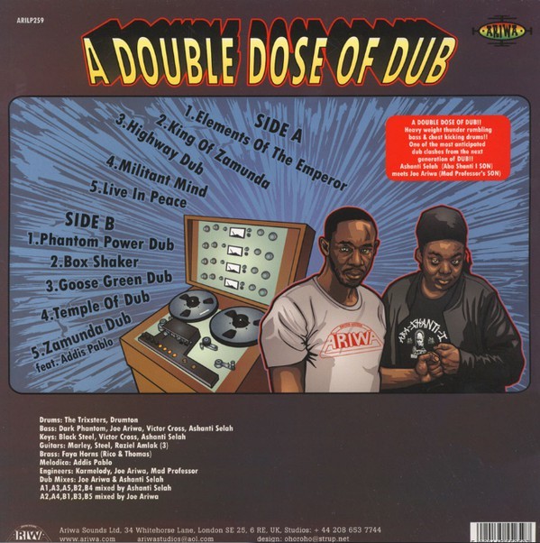 Ashanti Selah Meets Joe Ariwa : A Double Dose Of Dub Ashanti Selah Meets Joe Ariwa : A Double Dose Of Dub | LP / 33T | UK