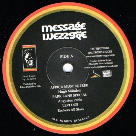 Hugh Mundell : Africa Must Be Free | Maxis / 12inch / 10inch  |  Oldies / Classics