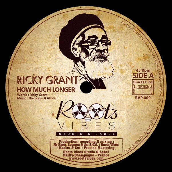 Ricky Grant : How Much Longer (Discomix Version) | Maxis / 12inch / 10inch  |  UK