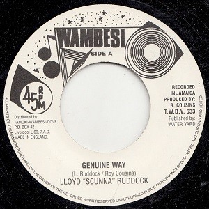 Lloyd Ruddock : Genuine Way | Single / 7inch / 45T  |  Oldies / Classics