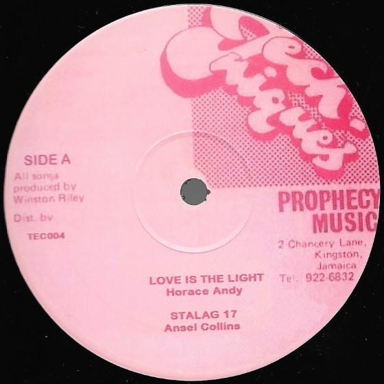 Horace Andy : Love Is The Light | Maxis / 12inch / 10inch  |  Oldies / Classics