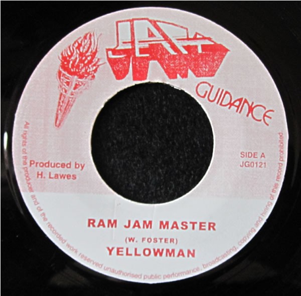 Yellowman : Ram Jam Master | Single / 7inch / 45T  |  Dancehall / Nu-roots