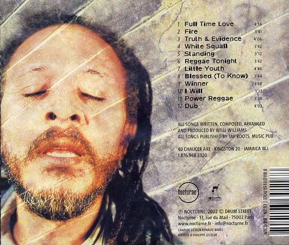 Willie Williams : Full Time Love Willie Williams : Full Time Love | CD | Dancehall / Nu-roots